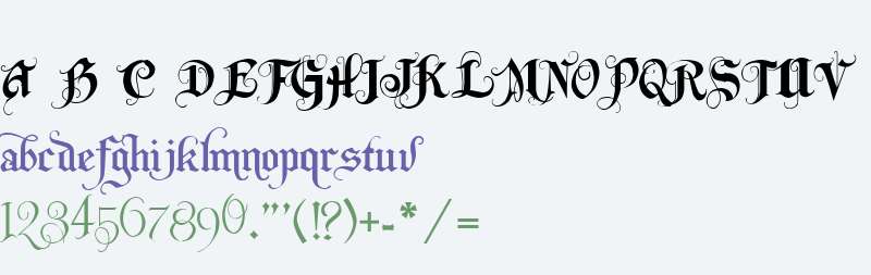 LHF Monogram English