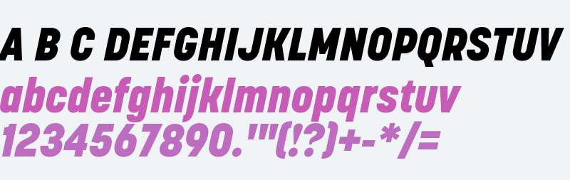 Korolev Heavy Italic