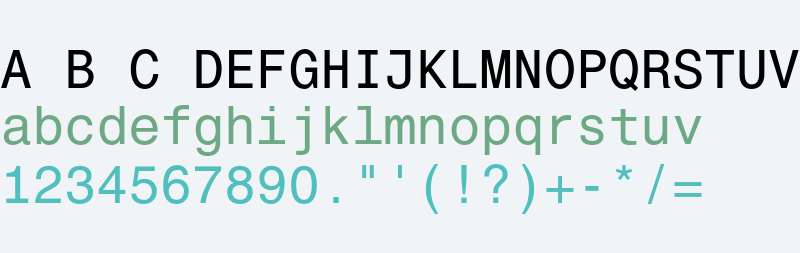 Helvetica Monospaced W01 Rg