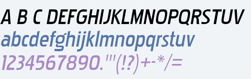 Pakenham W00 SemiBold Italic