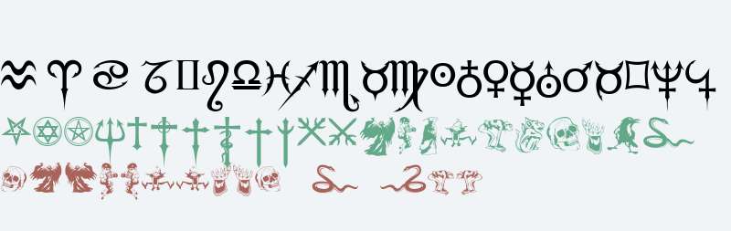 Fiolex Mephisto Dingbats