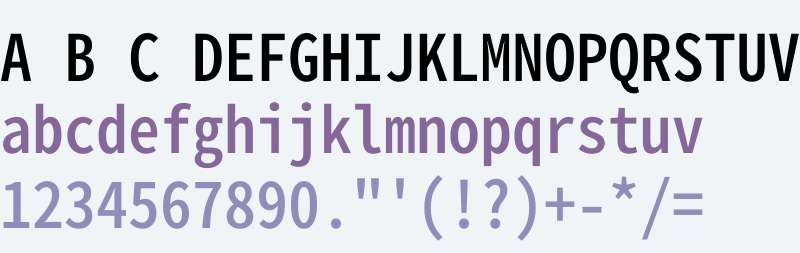 Gen Shin Gothic Monospace Medium