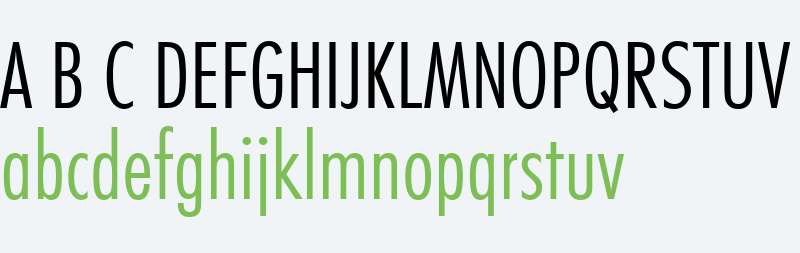 FuturaConLig W08 Regular