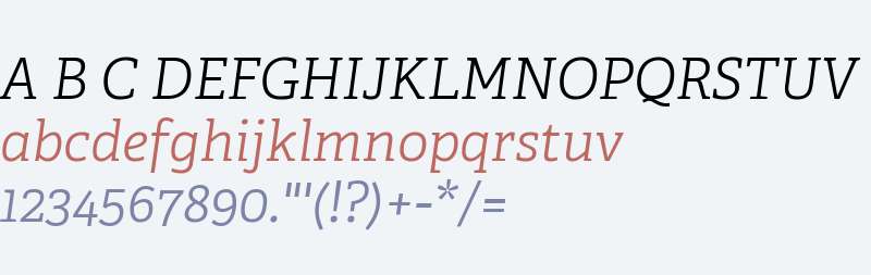 Adelle Cyrillic Light Italic