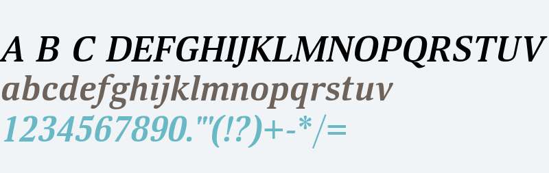 Deca Serif New Bold Italic