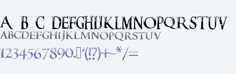 DarksSkyrimFont