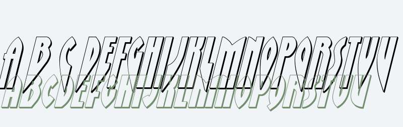 Zirconian 3D Italic