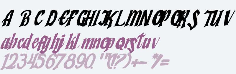 Humingson Rough Italic