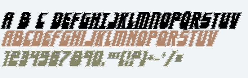 Eldebaran Academy Italic