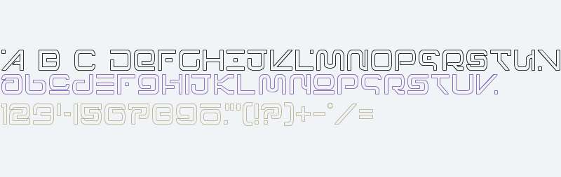 Foreign Alien Outline