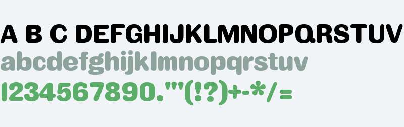 MFEK Sans Rounded ExtraBold