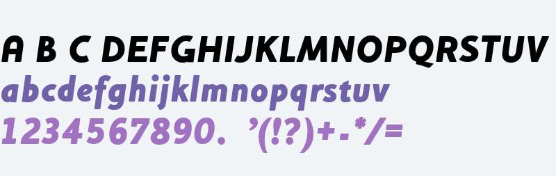 HouschkaHeavyItalic