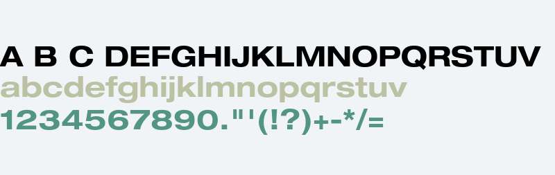 Helvetica Neue LT Pro 73 Bold Extended