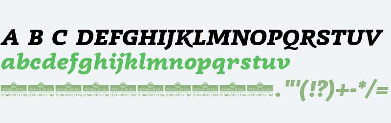 Radcliffe Display ExtraBold Italic