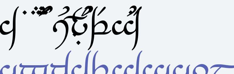 Tengwar Annatar V1