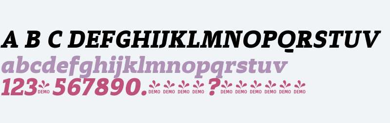 FSP DEMO - Stropha Heavy Italic