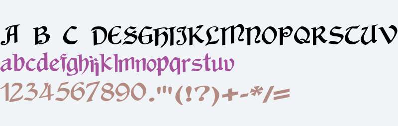 WackyCalligraphic Bold