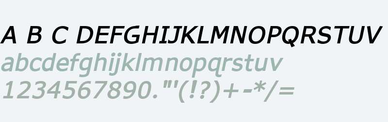 APHont Bold Italic