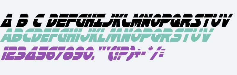 Han Solo Cond Laser Italic