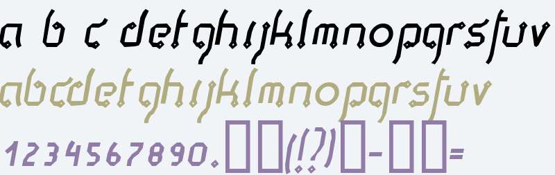 Thaipe Italic