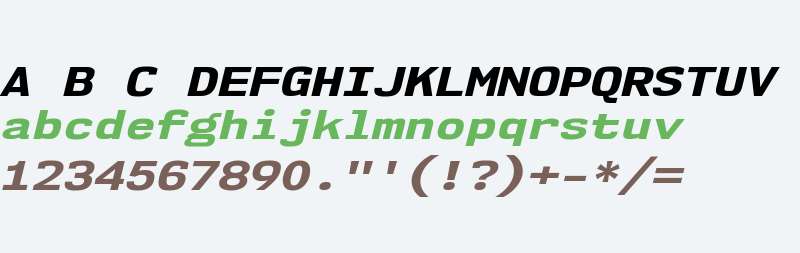 NK57MonospaceExEb-Italic