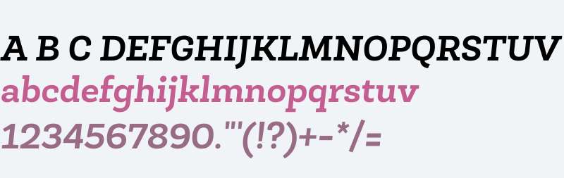 Roble W01 Bold Italic
