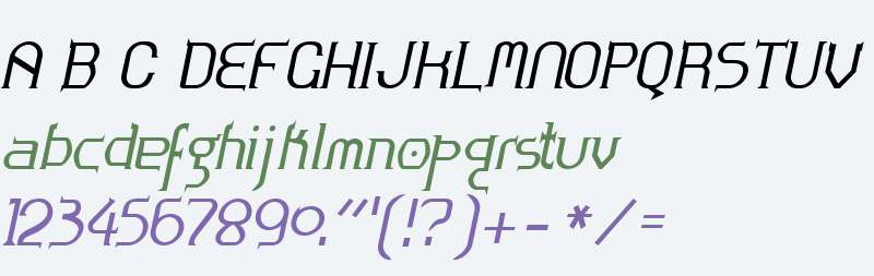 Zoloft Bold Italic