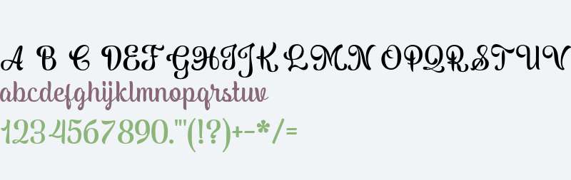 Aleman Script