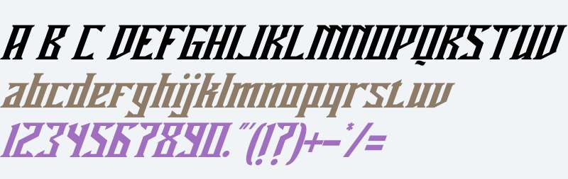 Miles Hunt Clean Italic