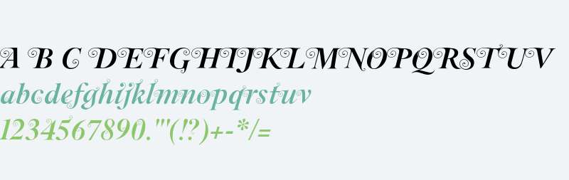 Ambriel W01 Bold Italic