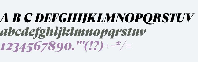 GT Super Display Super Italic