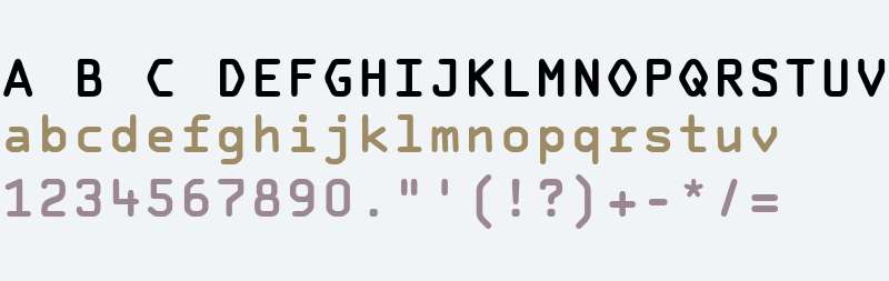 OCR A Tribute W04 Bd Monospaced