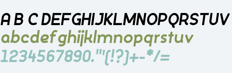 Silo ExtraBold Italic