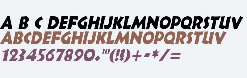 Indy Condensed Italic