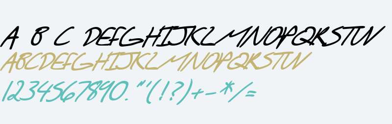 SF Scribbled Sans SC Bold Italic V1 V1