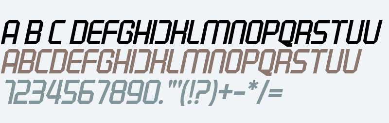 Georgia 1926 Extra Bold Italic