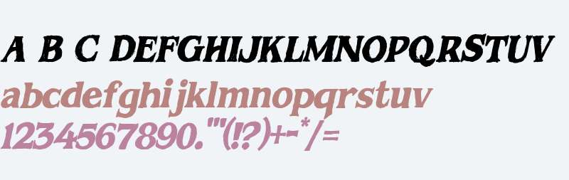 Good Vibrations Solid Italic