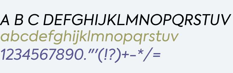 Axiforma Book Italic