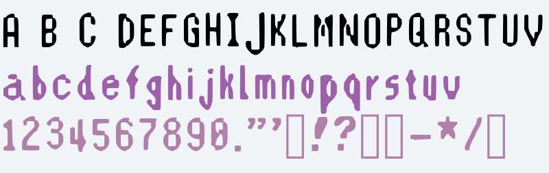 Digimon World Ds Regular Font