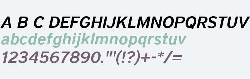 DistrictDemiItalic W00 Regular