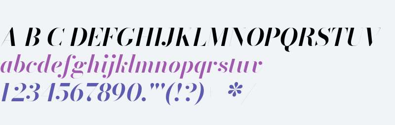 Bodoni Moda 96pt SemiBold