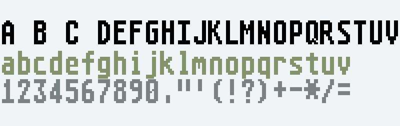 Atari ST 8x16 System Font