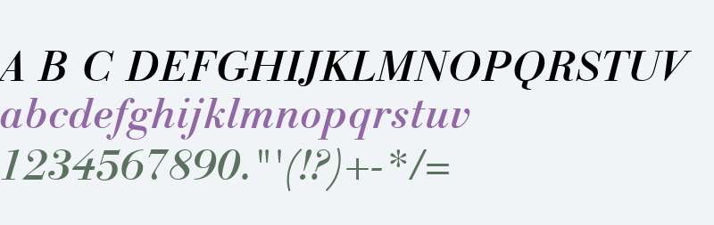 Gianotten LT W01 Medium Italic