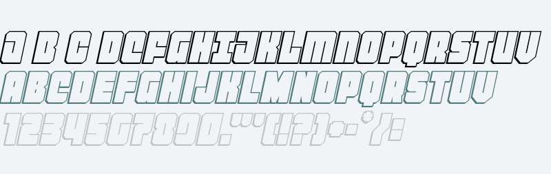 Homebase Outline Italic