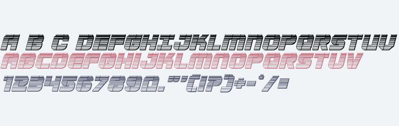 Super Submarine Chrome Italic