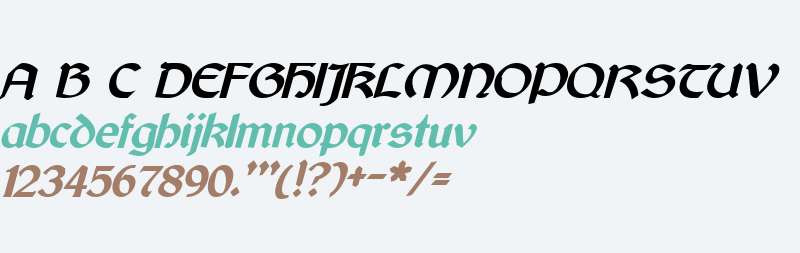 Cyrodiil Bold Italic