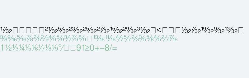 Sans Fractions Diagonal W95