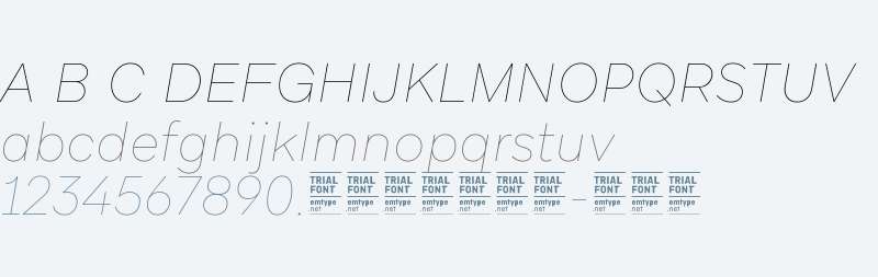 Aribau Grotesk TRIAL Th