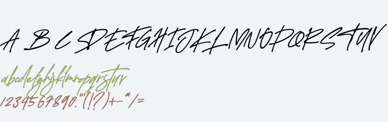 Delistha Signature Italic