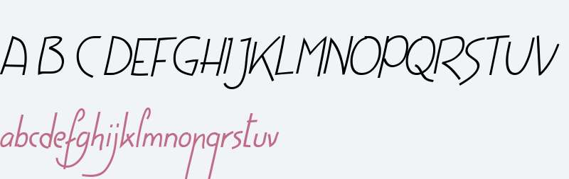 HighScript W01 40 Italic